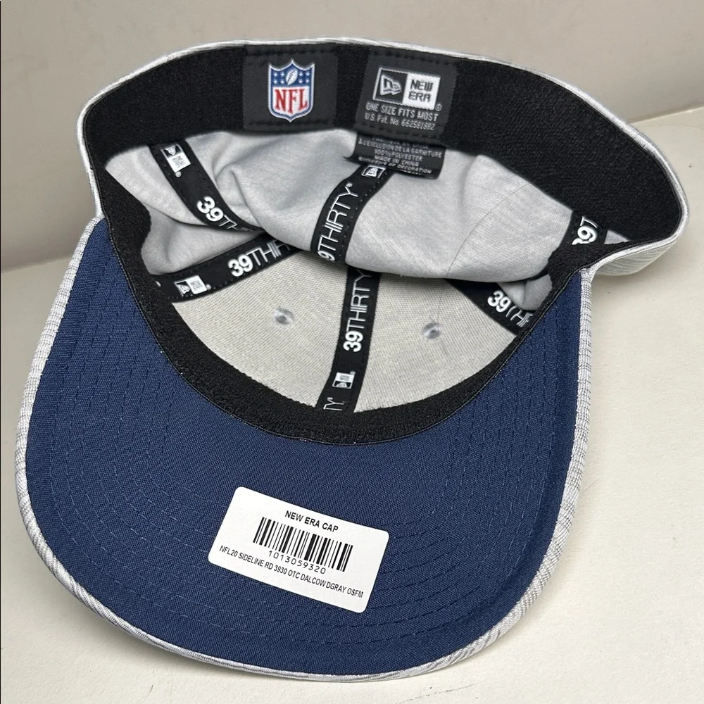 New Era NFL new Dallas Cowboys Blue and Gray Cap
